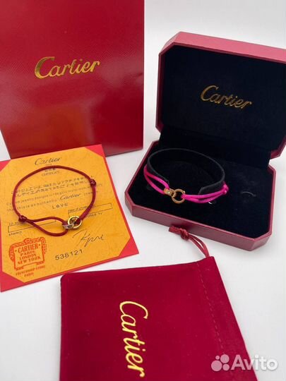 Cartier браслет нить