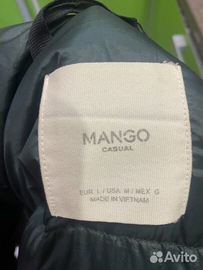 Пуховик зимний женский mango