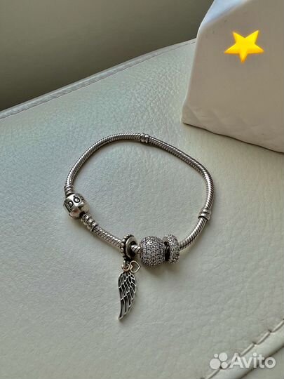 Pandora браслет с шармами