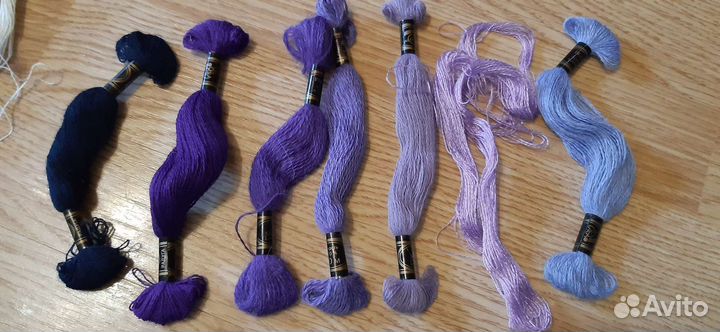 Шерсть для вышивания