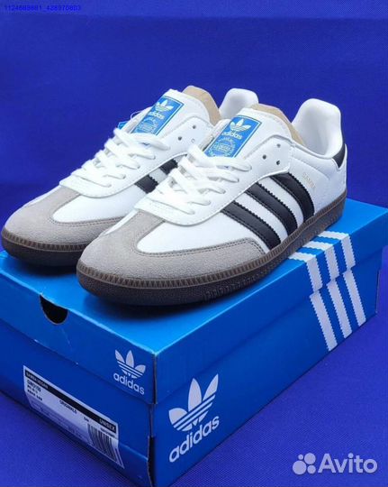 Кеды Adidas samba vegan (41-45) (Арт.79037)