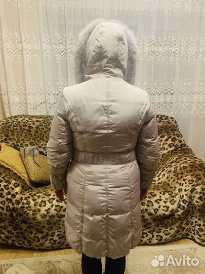 Пуховик-пальто