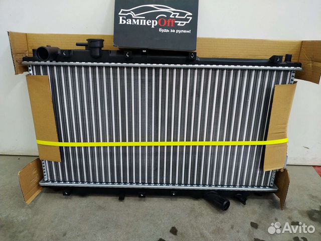 Радиатор основной охлаждения Kia Spectra механика