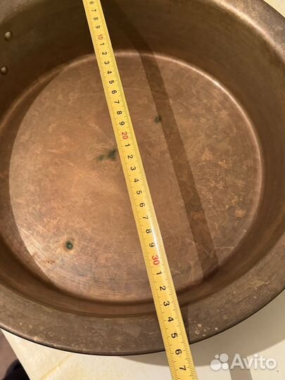 Медный таз для варенья СССР