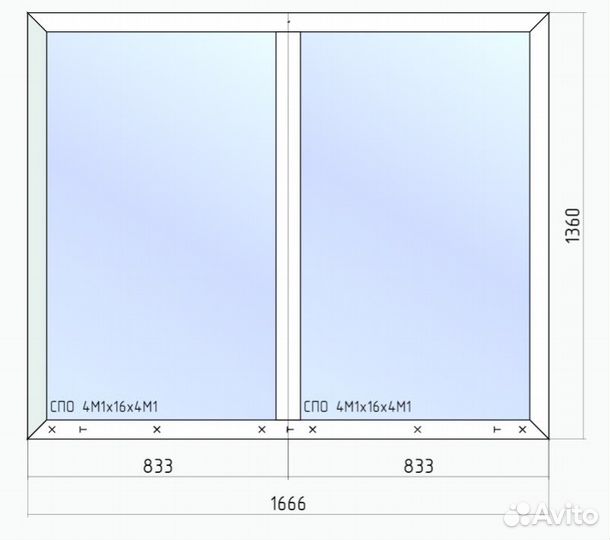 Окна пвх в наличии