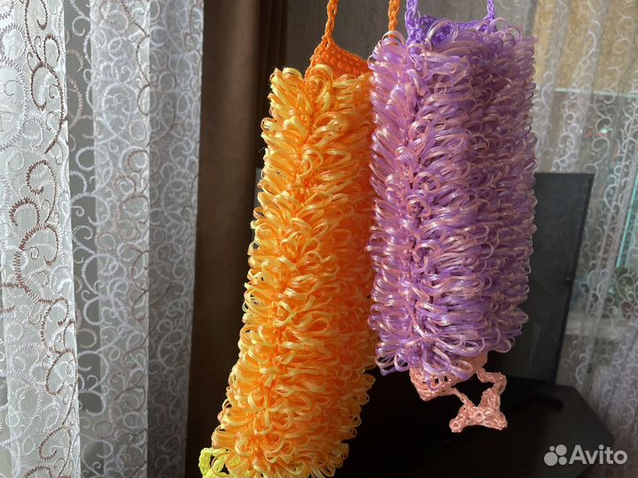 Мочалки ручной работы