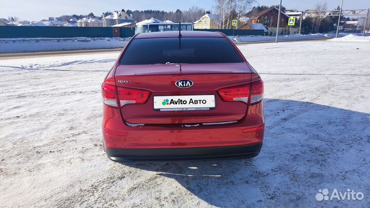 Kia Rio 1.6 AT, 2016, 57 000 км