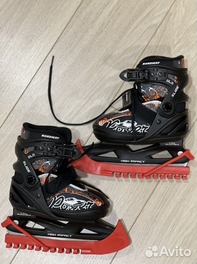 Коньки раздвижные nordway