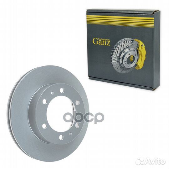 Диск тормозной передний с покрытием toyota HiLu