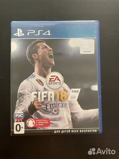 Игровые диски на ps4