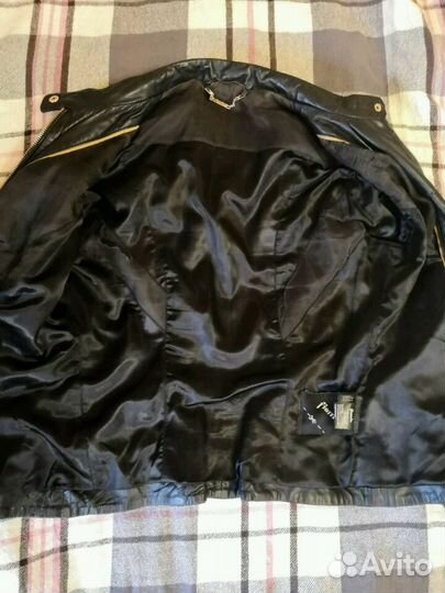 Куртка кожаная