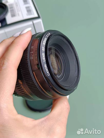 Объектив canon 50mm f/1.4 usm