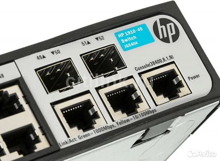 Коммутатор hp 1910-48 50 x RJ45 JG540A