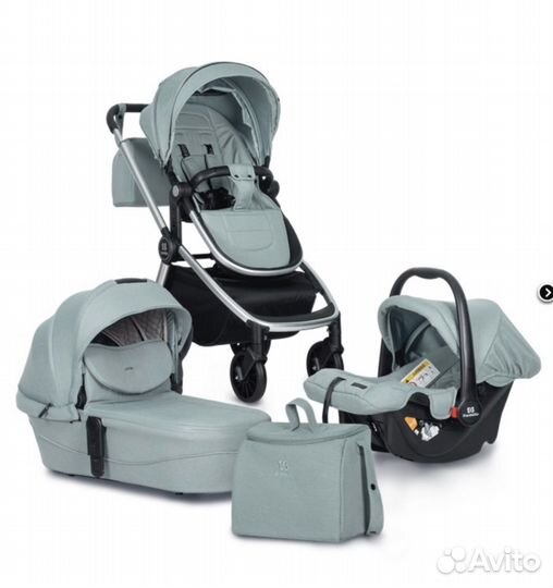 Коляска 3 В 1 farfello baby shell