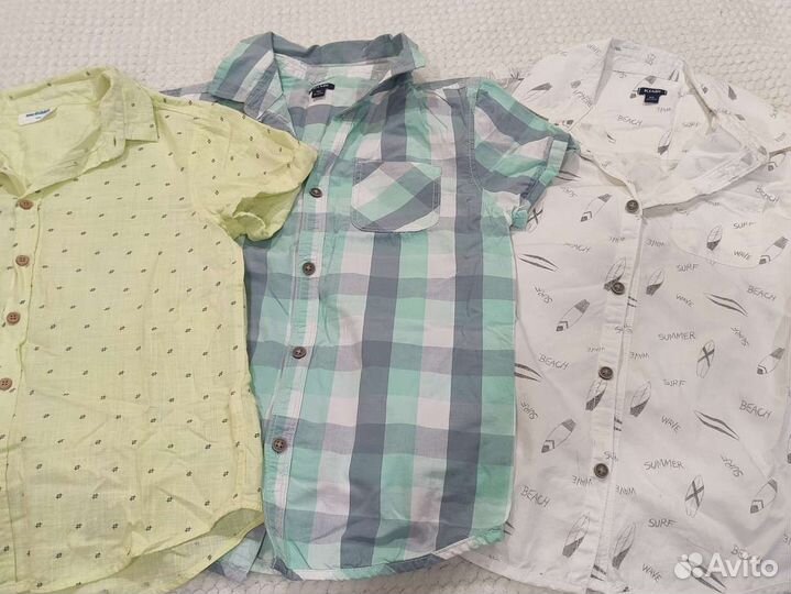 Рубашки и поло р 140, бу