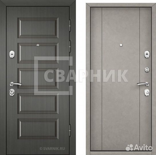 Усиленная входная дверь на заказ. Под ключ