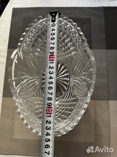 Ваза хрустальная СССР
