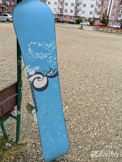 Комплект Rossignol: сноуборд 148 крепления ботинки