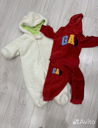 Детские вещи пакетом с 56-80 размерв