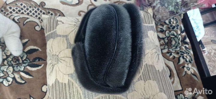 Шапка мужская из нерпы размер 58