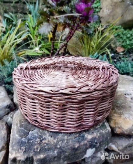 Плетеная менажница