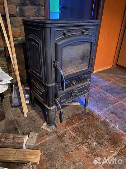 Дровяная печь бу