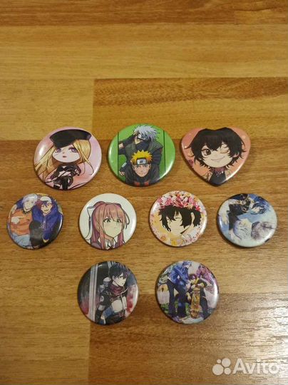 Аниме значки