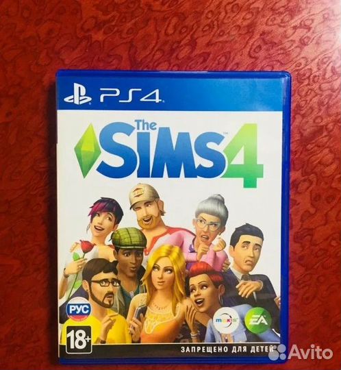 Диски на ps4 fifa 2020, sims 4