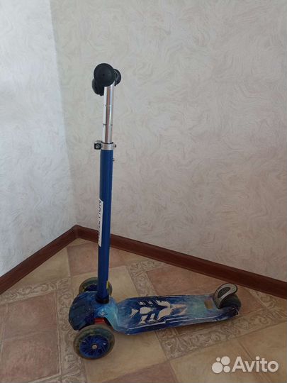Самокат детский трехколесный бу