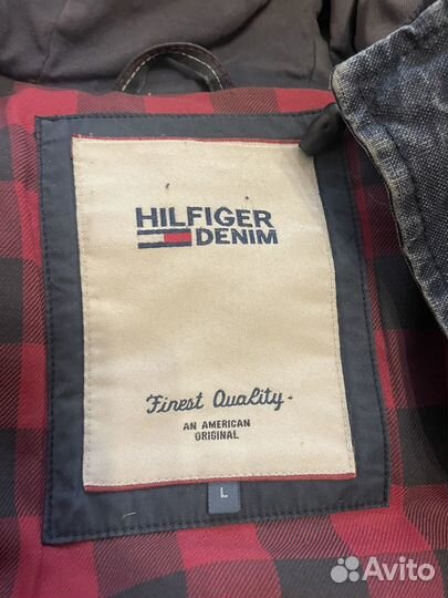 Зимняя пуховая парка tommy hilfiger оригинал