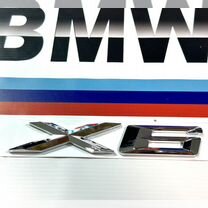 Шильдик значок на багажник Bmw X6 хром