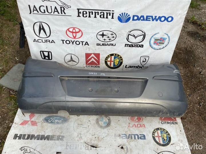 Бампер задний Opel Corsa D купе A12XER 2012