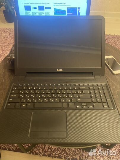 Ноутбук dell Inspiron 3521-7626 на разбор