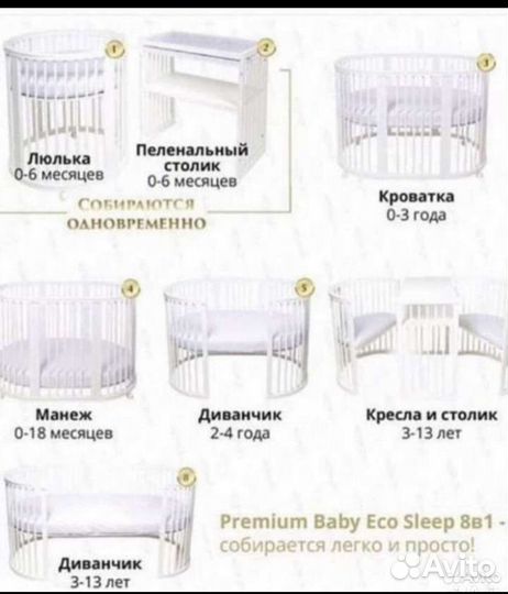 Детская кррватка