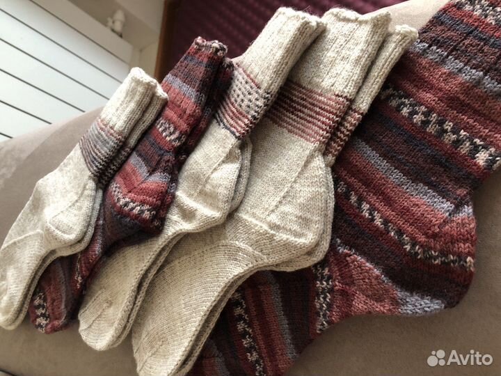 Носки вязаные ручной работы