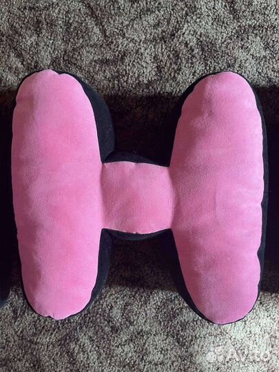 Буквы подушки объемные