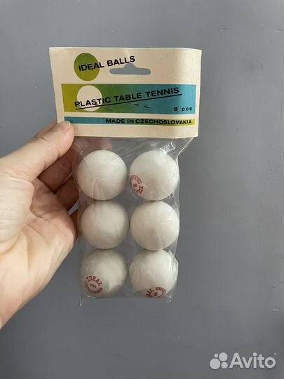Мячики для настольного тенниса