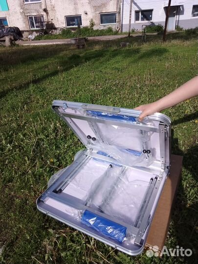 Комплект стол со стульями усиленный, кемпинг