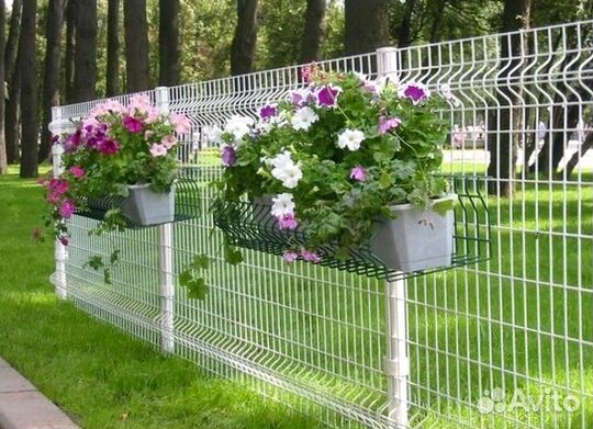 Забор из 3Д сетки
