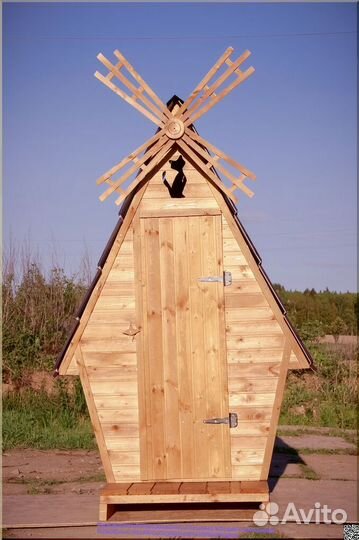 Уличный туалет с установкой ART125