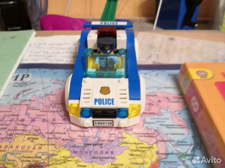 Лего сити полицейская машина