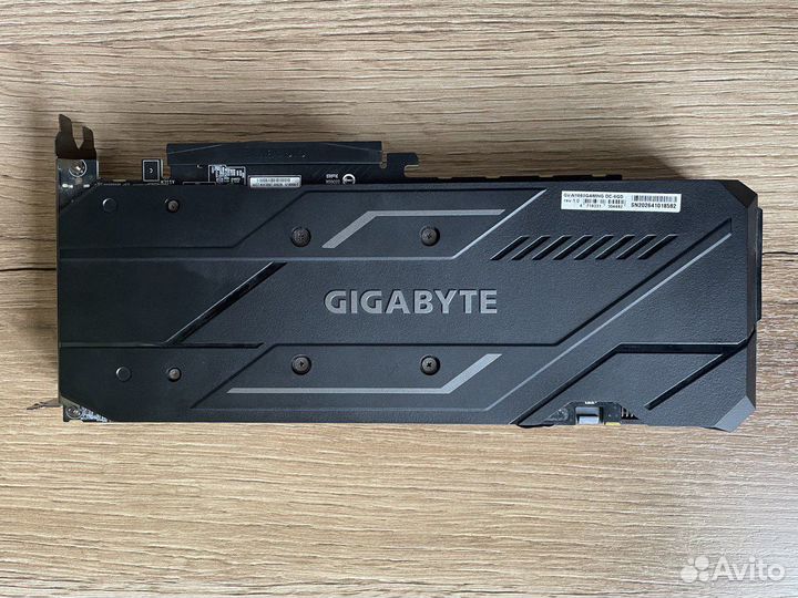 Видеокарта Gigabyte GeForce GTX 1660 Gaming OC 6G