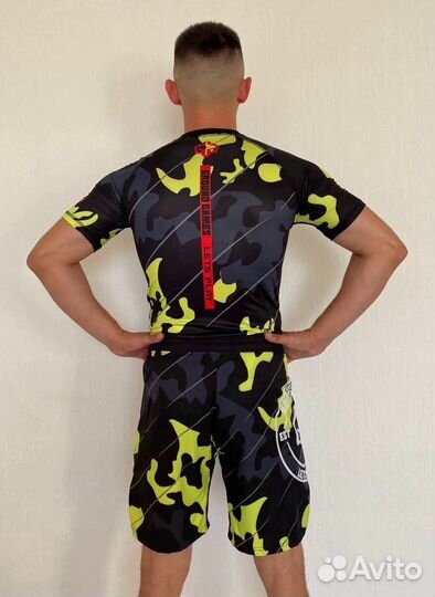 Комплект рашгард + шорты Ground Games