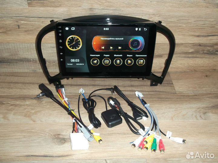 Магнитола Nissan Juke Android GPS WiFi