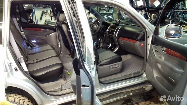 Авточехлы с установкой для Тойота Прадо 120