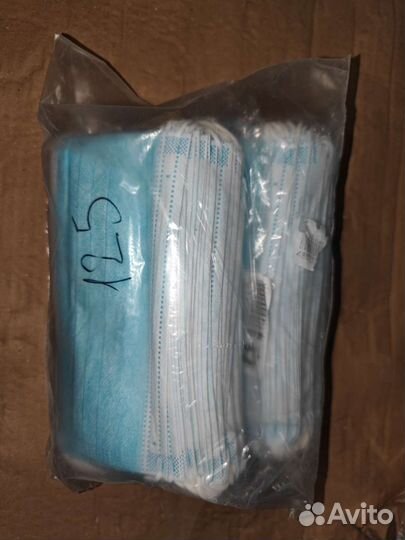 Маска медицинская 100шт