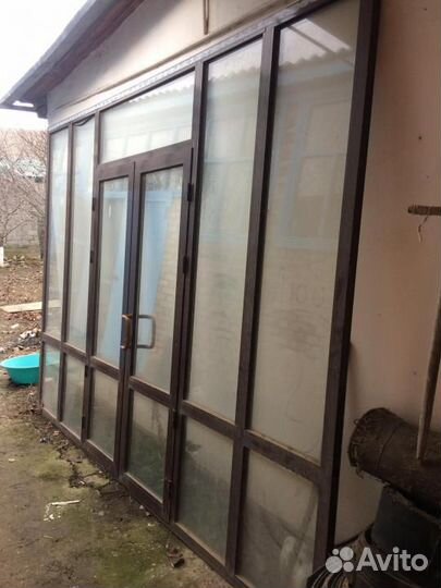 Пластиковая дверь 120х210 152