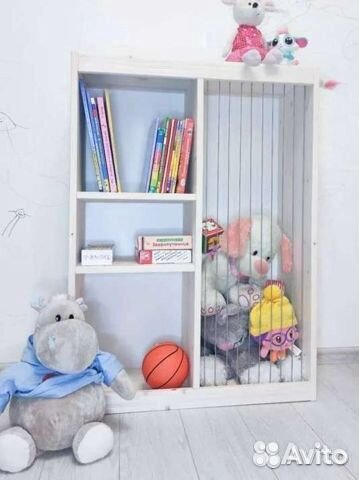 Детский стеллаж для игрушек и материалов Оулу