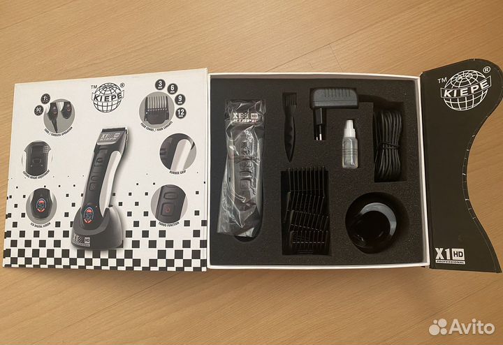 Машинка для стрижки проф Kiepe X1 HD новая