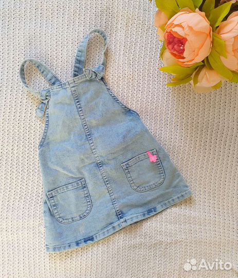 Сарафан джинсовый